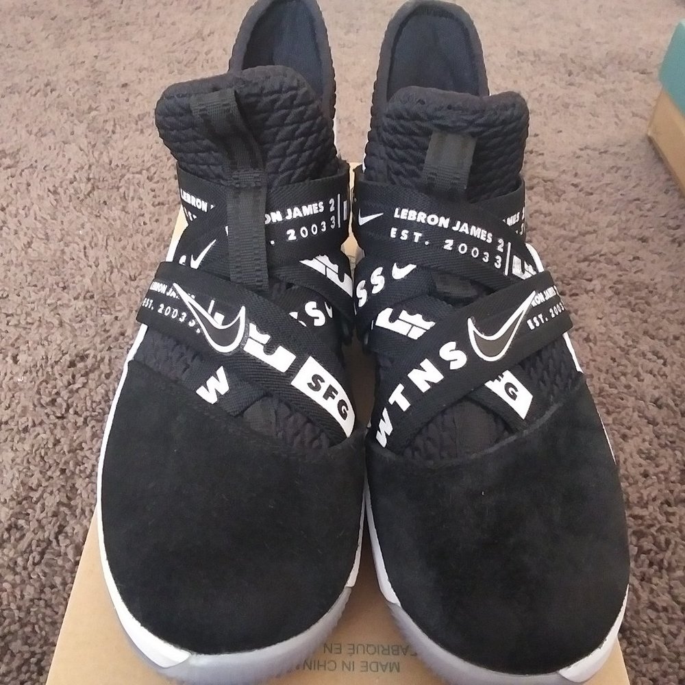 Nike LeBron Soldier 12 GS 'Witness' 2018 , Blck-WT